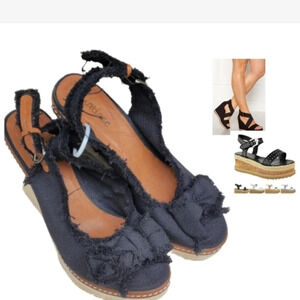 Matisse‎ Espadrille Wedge Sandals 7.5